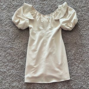 Cream summer dress from j.ing.